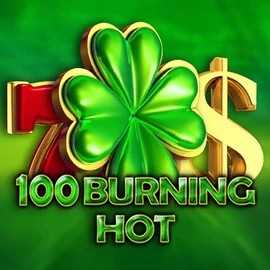 Slots logo of 100 Burning Hot from Amusnet Interactive at Azurslot Casino