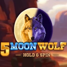 5 Moon Wolf by Apparat Gaming, showcased at azurslot-casino.org – game logo