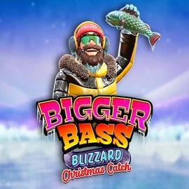 Bigger Bass Blizzard Christmas Catch online game logo by Pragmatic Play on azurslot-casino.org