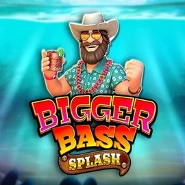 Slots logo of Bigger Bass Splash from Pragmatic Play at Azurslot Casino