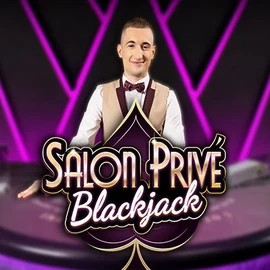 Blackjack Salon Privé slot logo by Ezugi at Azurslot Casino
