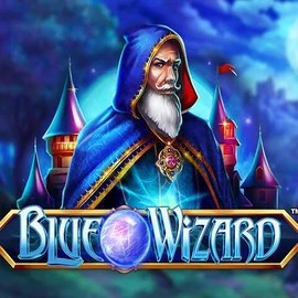 Blue Wizard game by Quickspin – logo hosted on Azurslot Casino