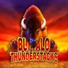 Slots logo of Buffalo Thunderstacks from Amatic Industries at Azurslot Casino