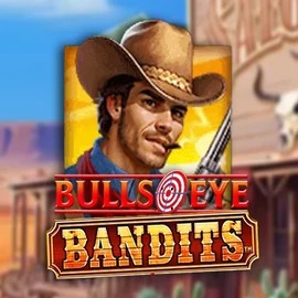 Bulls Eye Bandits online game logo by Origins on azurslot-casino.org
