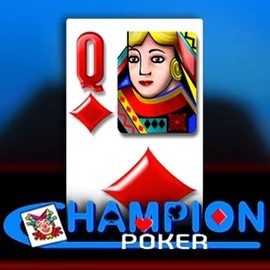 Official Poker logo: Champion Poker by Spin2Win at Azurslot Casino