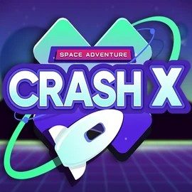 Crash X by Turbo Games, showcased at azurslot-casino.org – game logo