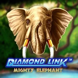 Slots logo of Diamond Link Mighty Elephant from Novomatic at Azurslot Casino