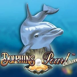 Dolphins Pearl Deluxe by Novomatic, showcased at azurslot-casino.org – game logo