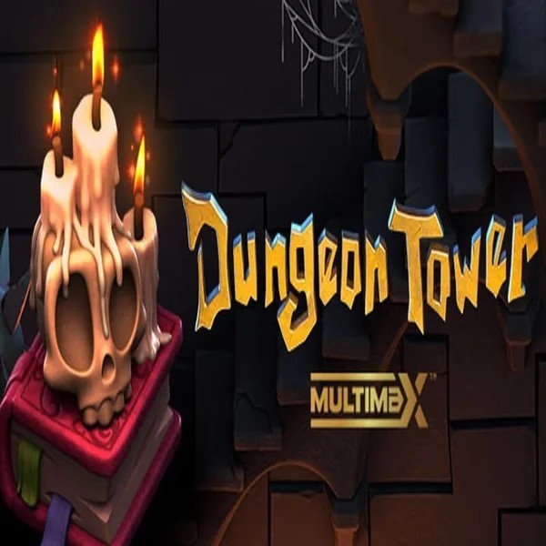 Dungeon Tower logo by Peter & Sons at Azurslot Casino