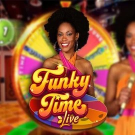 Funky Time logo by Evolution Azurslot Casino
