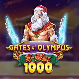 Gates of Olympus Xmas 1000 slot visual from Pragmatic Play available on azurslot-casino.org