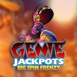 Genie Jackpots: Big Spin Frenzy slot visual from Blueprint Gaming available on azurslot-casino.org