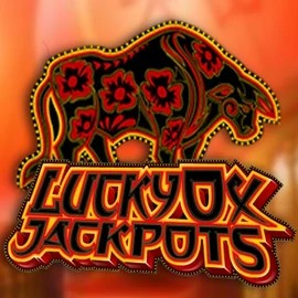 Lucky Ox Jackpots by Rival, showcased at azurslot-casino.org – game logo
