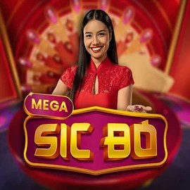 Mega Sic Bo online game logo by Pragmatic Play on azurslot-casino.org