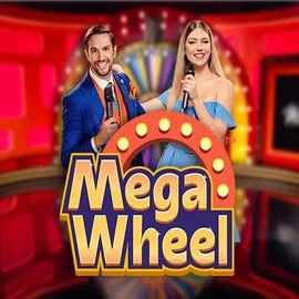 Mega Wheel online game logo by Pragmatic Play on azurslot-casino.org