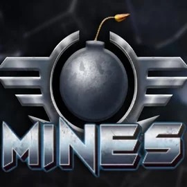 Mines online game logo by Turbo Games on azurslot-casino.org