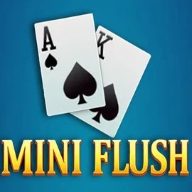 Mini Flush slot logo by TaDa Gaming at Azurslot Casino