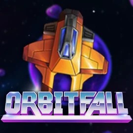 Slots logo of Orbitfall from ELK Studios at Azurslot Casino