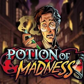 Potion of Madness casino game by Play'n GO – featured logo at Azurslot Casino