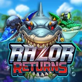 Official Slots logo: Razor Returns by Push Gaming at Azurslot Casino
