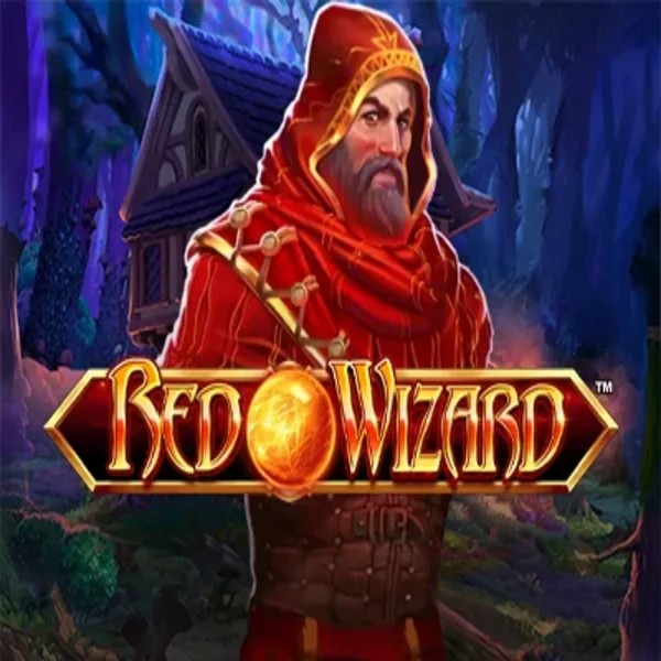 Red Wizard online game logo by Rarestone Gaming on azurslot-casino.org