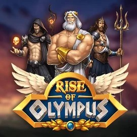 Official Slots logo: Rise of Olympus by Play'n GO at Azurslot Casino