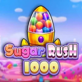 Enjoy Sugar Rush 1000 by Pragmatic Play – logo hosted on azurslot-casino.org