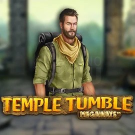 Temple Tumble Megaways slot visual from Relax Gaming available on azurslot-casino.org