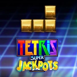 Tetris Super Jackpots online game logo by WMS on azurslot-casino.org