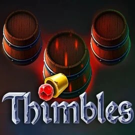 Thimbles game by Evoplay – logo hosted on Azurslot Casino