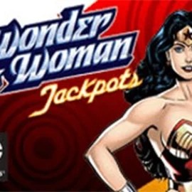 Wonder Woman Jackpots logo – Jackpots by Amaya at Azurslot Casino